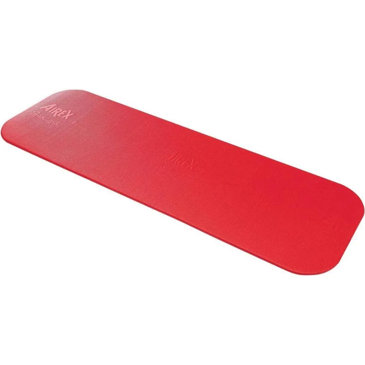 Airex Coronella, Yogamatte mit 15 mm Dicke, rutschfest und strapazierfähig, rot, 185 cm