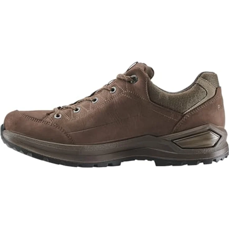 Lowa Renegade EVO GTX LO, Trekkingschuh mit flexibler Passform und Nubukleder, schwarz – Bild 2