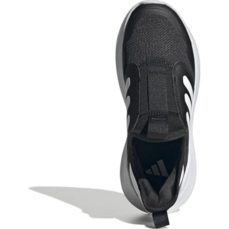 Adidas Tensaur Comfort, Jungen Laufschuhe mit Cloudfoam Zwischensohle, schwarz/weiß, in den Größen 4,5 bis 6,5 UK – Bild 7