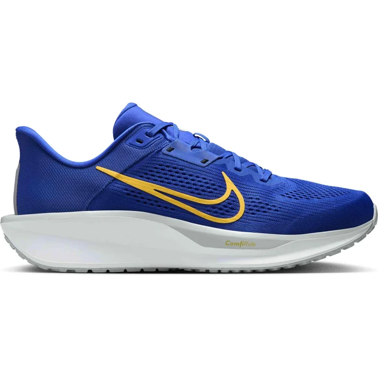 Nike Quest 6 Laufschuhe für Herren, stabilisierendes Mittelfußband, Dämpfung und Grip auf Asphalt, blau