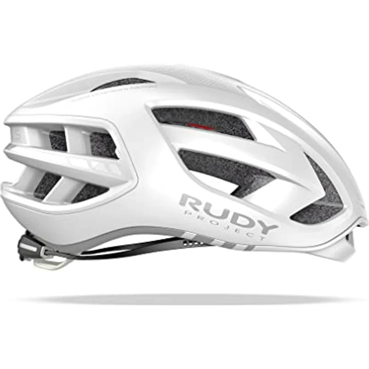 Rudy Project Egos, Fahrradhelm in Weiß Matt, L - Doppelschicht EPS Kern für optimale Sicherheit und Belüftung – Bild 3