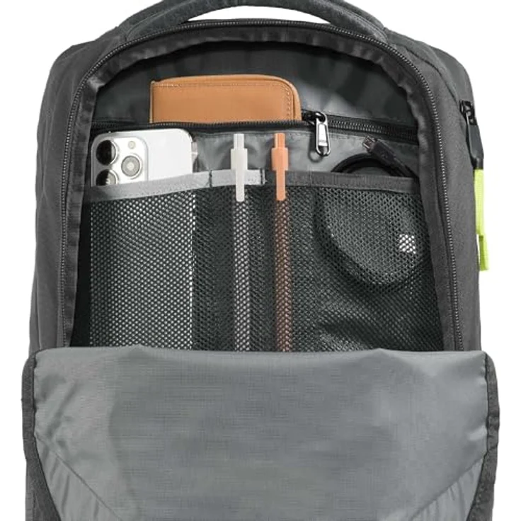 The North Face Vault 27L Rucksack, Anthracite Grey, strapazierfähiges Material, verstellbare Trageriemen, modernes Design – Bild 5