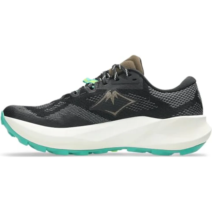 Asics Trabuco 14, Trailrunning-Schuhe mit hervorragender Bodenhaftung, schwarz/Clay Canyon, Größe 9.5 – Bild 2