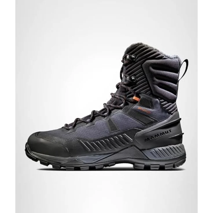Mammut Blackfin III WP High Men, Wanderschuh für technisches Gelände im Winter mit Vibram-Sohle und wasserdichter Membran, schwarz, Gr. 40 2/3 EU = 7 UK – Bild 10