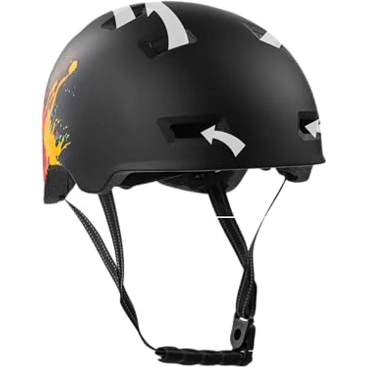Crazy Safety Rampage Splash, Velohelm für Kinder, 57 - 61 cm, sicher und komfortabel mit attraktivem Design, optimale Belüftung – Bild 3
