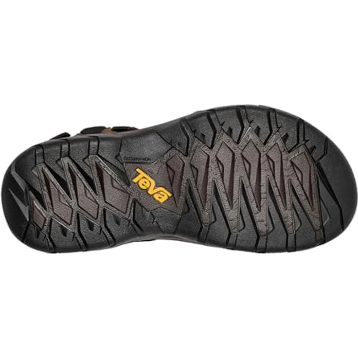 Teva Terra Fi 5 Universal Leather Men's Trekkingsandale, Größe 39.5 (US 7), wasserabweisend, Farbe: turkish coffee – Bild 6
