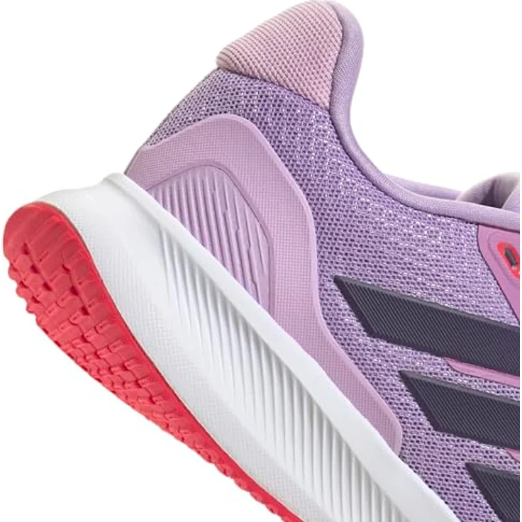 adidas RUNFALCON 5 J, Laufschuhe mit Cloudfoam Zwischensohle und Textilobermaterial, Violett – Bild 5
