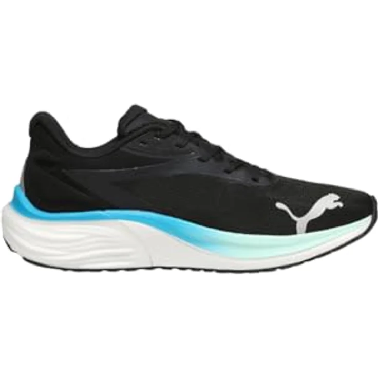Puma Electrify NITRO 4, Herren Laufschuhe mit NITROFOAM und PROFOAM LITE Dämpfung, Schwarz, Größe 44 – Bild 3