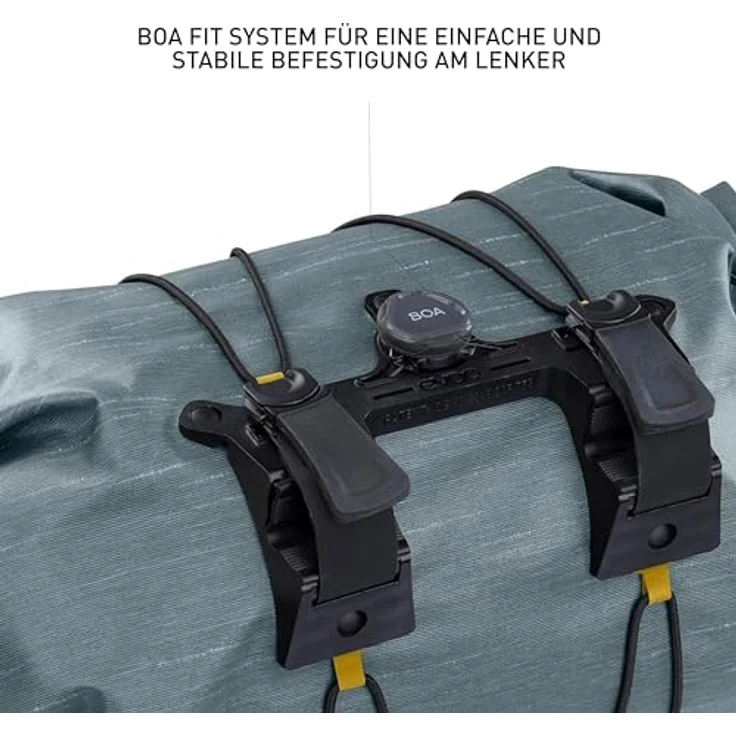 Evoc Handlebar Pack Boa, Lenkertasche mit 9 l Stauraum, wasserdicht und schmutzabweisend – Bild 4