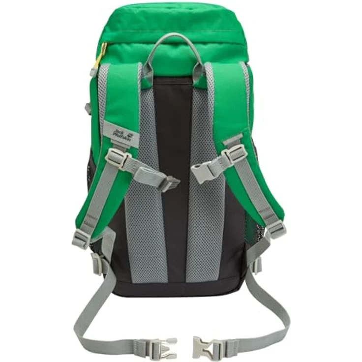 Jack Wolfskin Kids Explorer, Trekkingrucksack 47 cm, mystic green, 100% Polyester, 28 cm x 24 cm – Bild 2