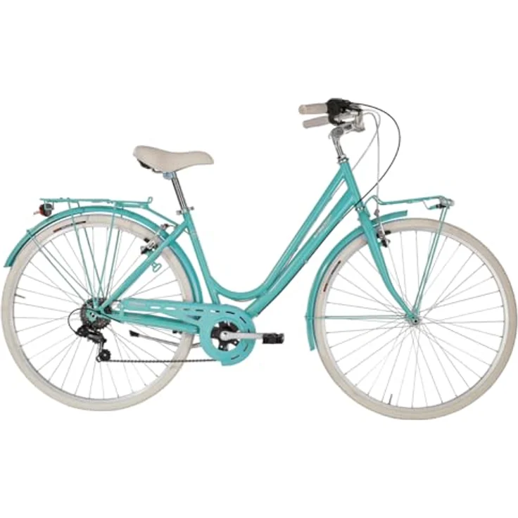 ANITAbyAlpina Cityfahrrad SHARIN 28 Zoll, aquamarin, 6-Gang Kettenschaltung und bequemer Sattel – Bild 2