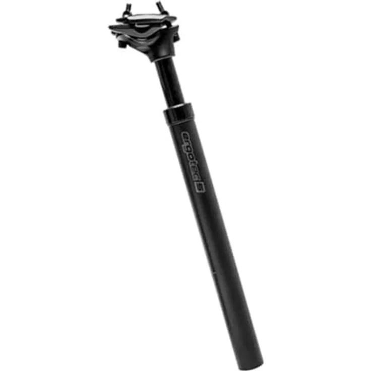 ergotec Federsattelstütze SP-10.0 Alu, schwarz, Ø31,6mm x 350mm, Federweg 15mm, 1 Stück