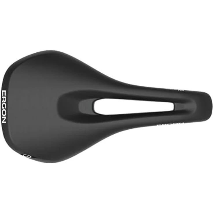 Ergon SM Women, MTB-Velosattel für Frauen mit Druckentlastung, S/M 265 g, M/L 275 g, Microfiber Oberfläche – Bild 1