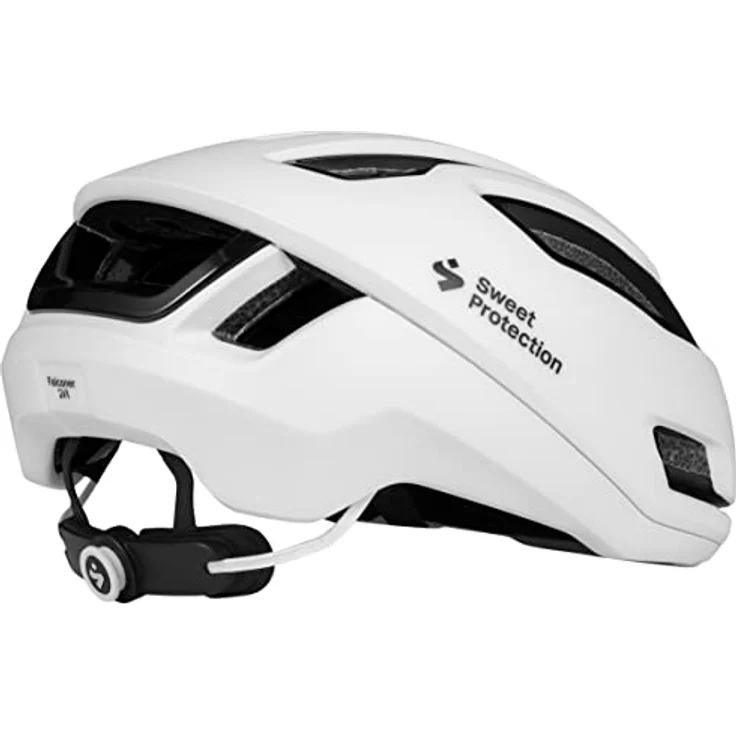 Sweet Protection Falconer 2Vi MIPS Fahrradhelm, Satin White, Größe L-XL, optimaler Schutz und Komfort – Bild 3