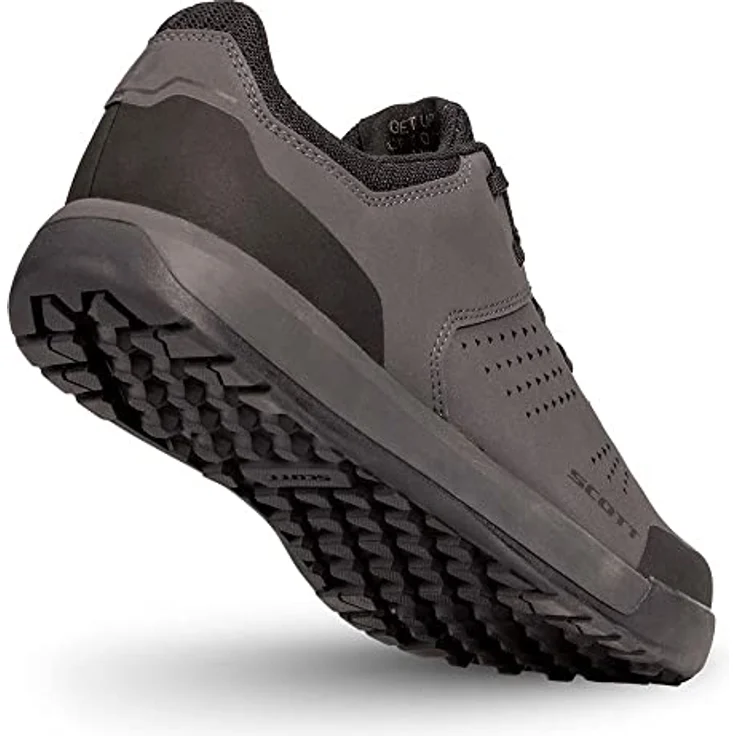 Scott MTB SHR-ALP Lace, Schnürschuh für Mountainbike, robust, atmungsaktiv, dark grey/black, Größe 42.0 – Bild 5