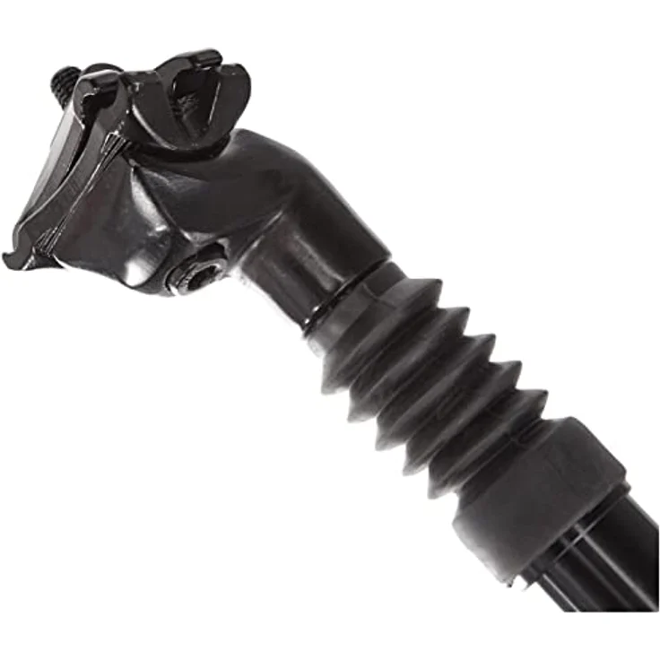 Fischer Sattelstütze 27,2 mm Alu, schwarz, mit einstellbarer Federhärte und 35 mm Federweg, 350 mm lang – Bild 3