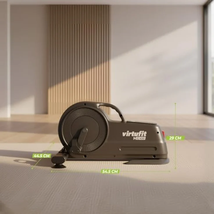 VirtuFit MB450 Elektrischer Bewegungstrainer, Pedaltrainer für Arme & Beine, 12 Geschwindigkeiten, 5 Trainingsprogramme, Display, kompakt & stabil – Bild 2