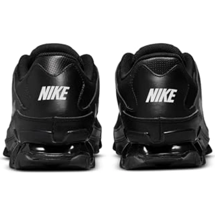 Nike Reax 8 TR, Herren Sneaker mit reaktionsfreudiger Dämpfung und dynamischem Schnürsystem, schwarz – Bild 4