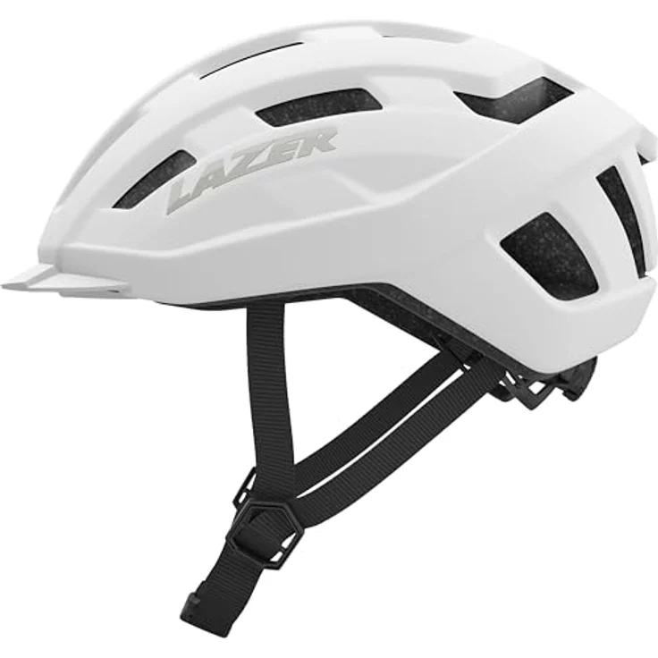 Lazer City-Helm Codax KinetiCore, Matte Full White, mit Visier und Lazer TurnSys Anpassungssystem – Bild 4