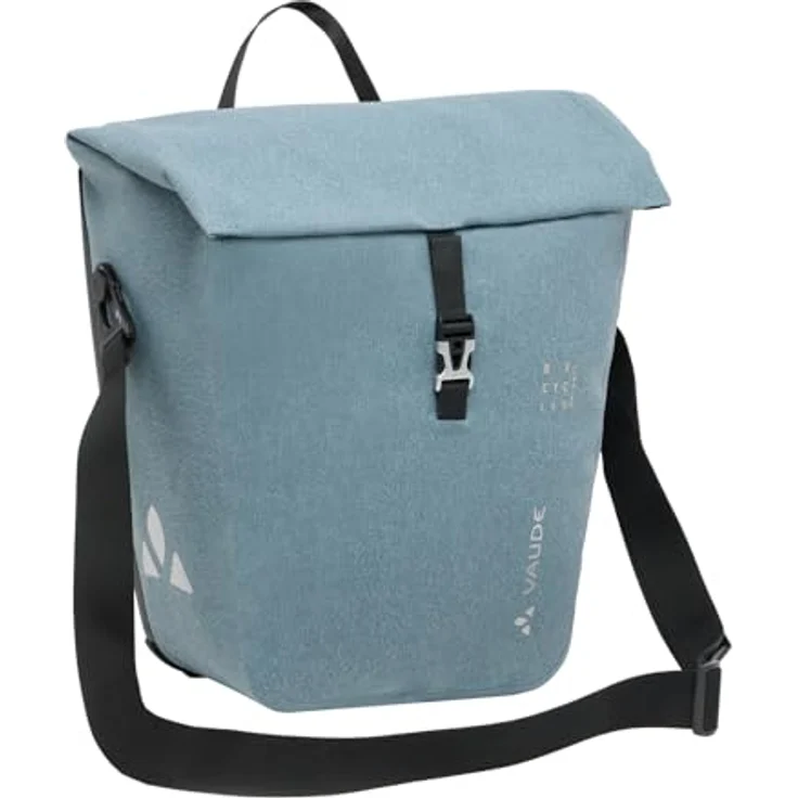 Vaude Velotasche, 26 l Gepäckträgertasche mit abnehmbaren Umhängeriemen, schwarz – Bild 1