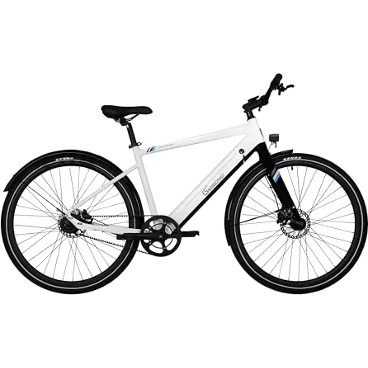 SachsenRAD Allrounder Urban Trekking E-Bike C3T mit Riemenantrieb und Drehmomentsensor | Ultraleichtes 28 Zoll Pedelec Elektrofahrrad in Schwarz, für Damen und Herren