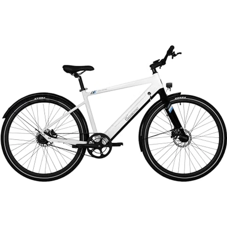 SachsenRAD Allrounder Urban Trekking E-Bike C3T mit Riemenantrieb und Drehmomentsensor | Ultraleichtes 28 Zoll Pedelec Elektrofahrrad in Schwarz, für Damen und Herren – Bild 1