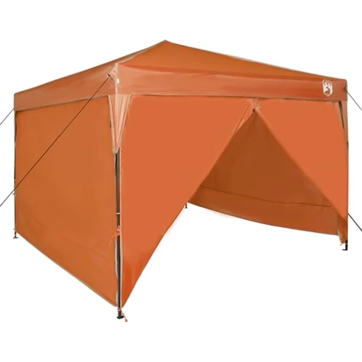 vidaXL Oranger Pavillon, 300 x 300 cm, Oxford-Gewebe mit PA-Beschichtung, schnell aufzubauen, langlebig für Partys und Events – Bild 1