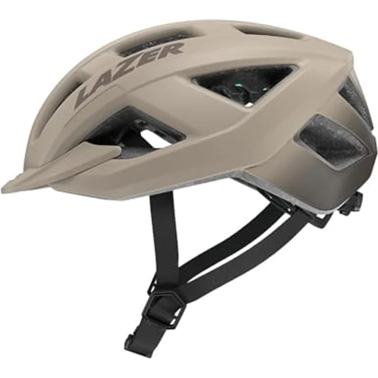 Lazer Cerro KinetiCore Fahrradhelm, Matte Taupe, mit Advanced TurnSys-System und Magnetverschluss – Bild 3