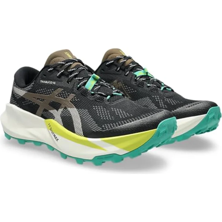 Asics Trabuco 14, Trailrunning-Schuhe mit hervorragender Bodenhaftung, schwarz/Clay Canyon, Größe 9.5 – Bild 4
