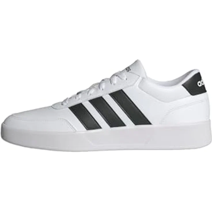 adidas Breaknet 3.0, Laufschuhe mit Synthetik-Obermaterial und EVA-Einlegesohle, Cloud White/Core Black, EU 37 1/3 – Bild 1