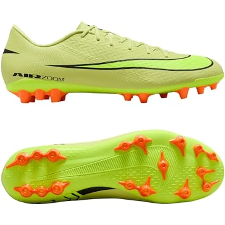 Nike Fußballschuhe FQ8364-300, Herren Academy mit Air Zoom-Element und NikeSkin Obermaterial, grün – Bild 7