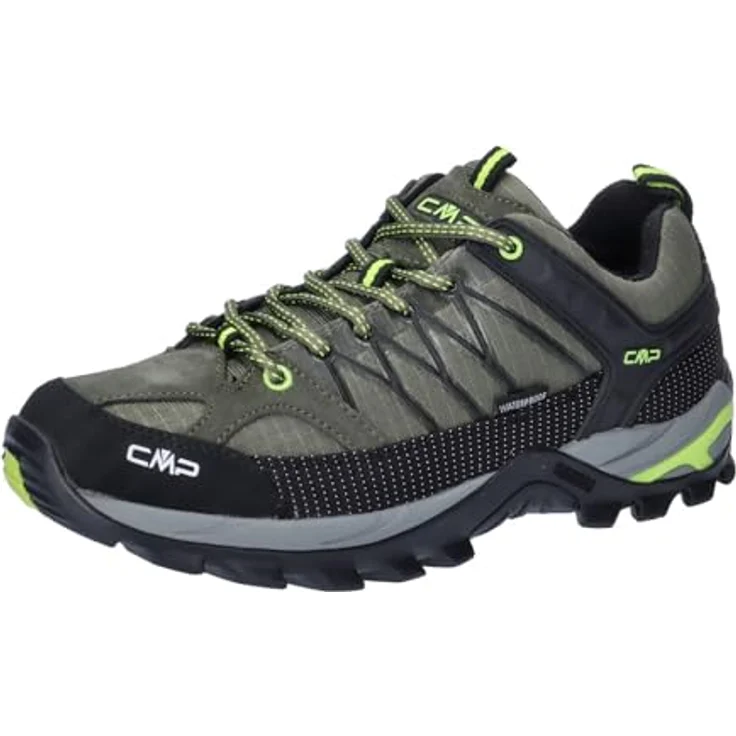 CMP Wanderschuh Outdoorschuh, Größe 42 EU, grün, Obermaterial Mesh, Schnürverschluss – Bild 1
