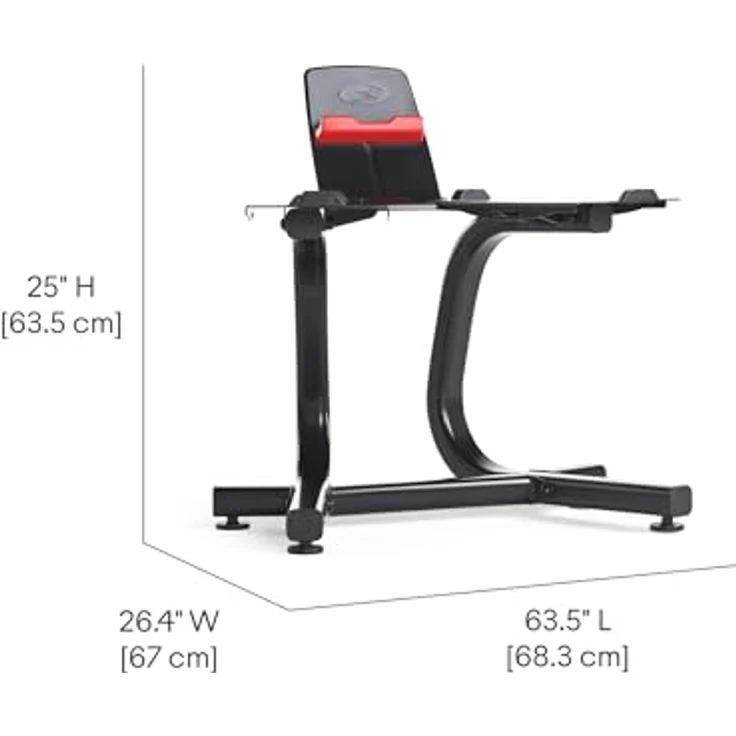 BowFlex Stand mit Media Rack – Bild 3