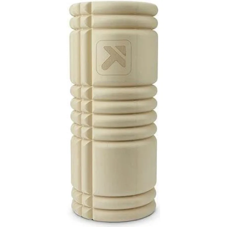 Trigger Point GRID Foamroller, Off White, 3D-Oberfläche für effektive Selbstmassage und Mobilitätssteigerung