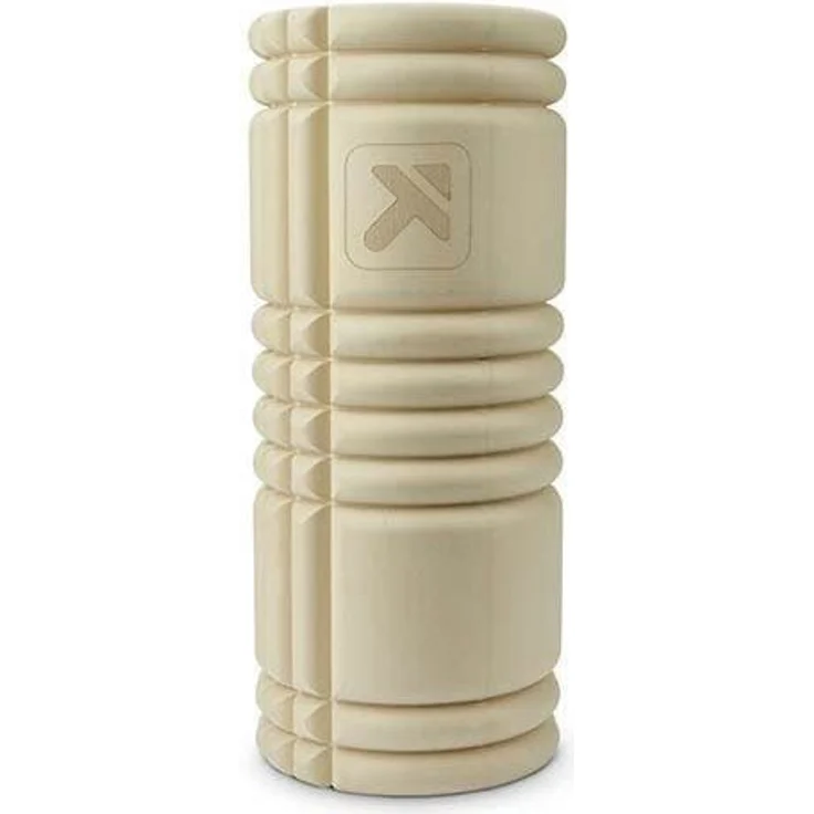 Trigger Point GRID Foamroller, Off White, 3D-Oberfläche für effektive Selbstmassage und Mobilitätssteigerung