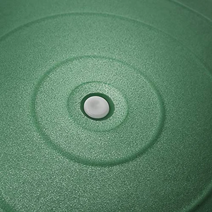 BODYMATE Gymnastikball Sitzball Trainingsball mit GRATIS E-Book inkl. Luft-Pumpe, Ball für Fitness, Yoga, Gymnastik, Core Training, für starken Rücken als Büro-Stuhl Midnight-Green 55cm – Bild 4