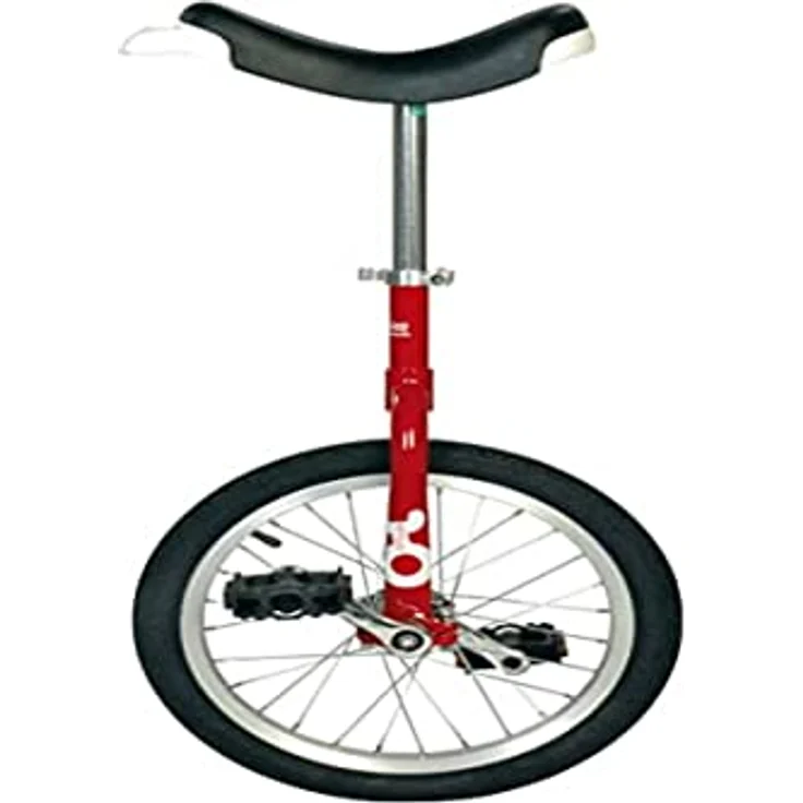 Sport-Thieme Onlyone Einrad, Aluminium, Rot, 16 mit bequemem Einradsattel und geriffelter Sattelstütze - Preisvergleich – Bild 1