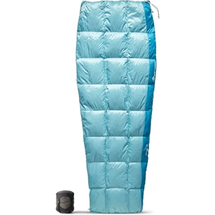 Sea to Summit Reiseschlafsack Regular, 650+ Bauschkraft Entendaunen, wasserabweisend, 100% recyceltes Polyester