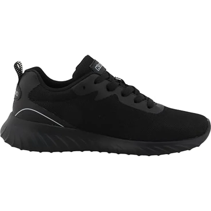 Kappa Laufschuh, sportlicher Sneaker aus Synthetik, schwarz, Größe 36 – Bild 4