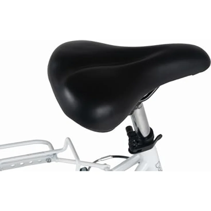 DaCapo Citybike 28'' Papilio, 6-Gang-Schaltung, weiß mit Schmetterlingsmotiven, für Körpergrößen 160-185 cm, mit Korb – Bild 5