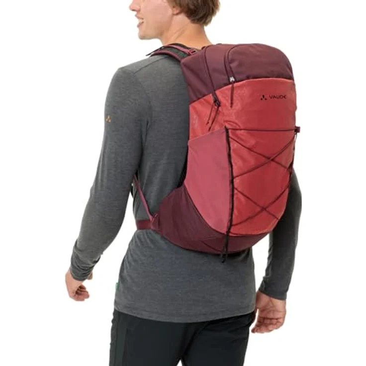 Vaude Agile Air, Wanderrucksack 53 cm, 100% Polyester, rot – Bild 7