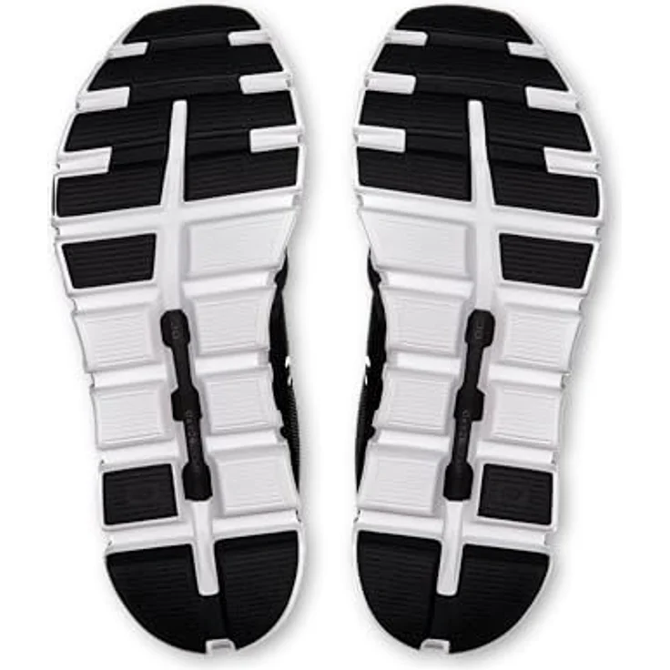 ON Running Cloud 6, Damen Sneakers Schuhe, atmungsaktiv und wasserabweisend, Schwarz-Weiß, EU 37.5 US 6.5 – Bild 6
