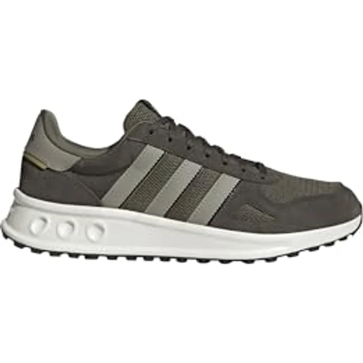 adidas Run 84 Herren Sneaker, Laufschuhe mit Cloudfoam Dämpfung und Leder-Overlays, grau – Bild 3