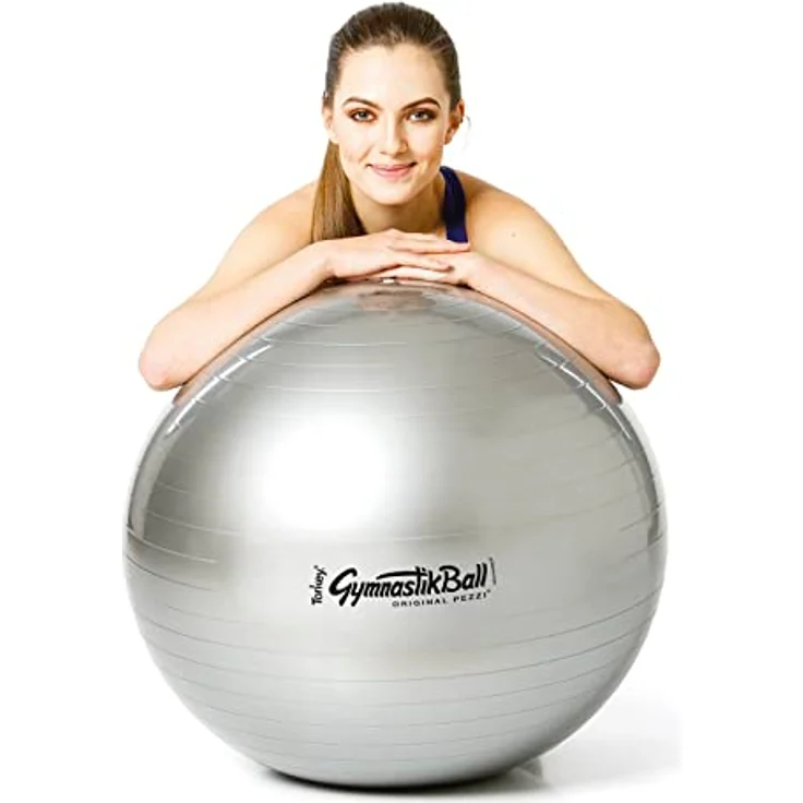 PEZZI Gymnastikball, Ø 75 cm, rot, rot – Bild 5