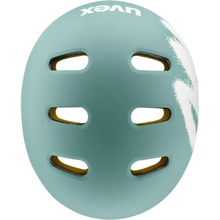 Uvex Kid 4 Style MIPS, Kinder-Fahrradhelm mit passiver Belüftung und reflektierenden Elementen, grün – Bild 5
