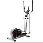 HAMMER Crosstrainer CT3, kompakt und platzsparend, Smartphone- und Tablethalterung für Multimedia-Unterhaltung, Cardiogerät mit Handpulssensoren, einfachste Bedienung, max. Gewichtsbelastung 100 kg