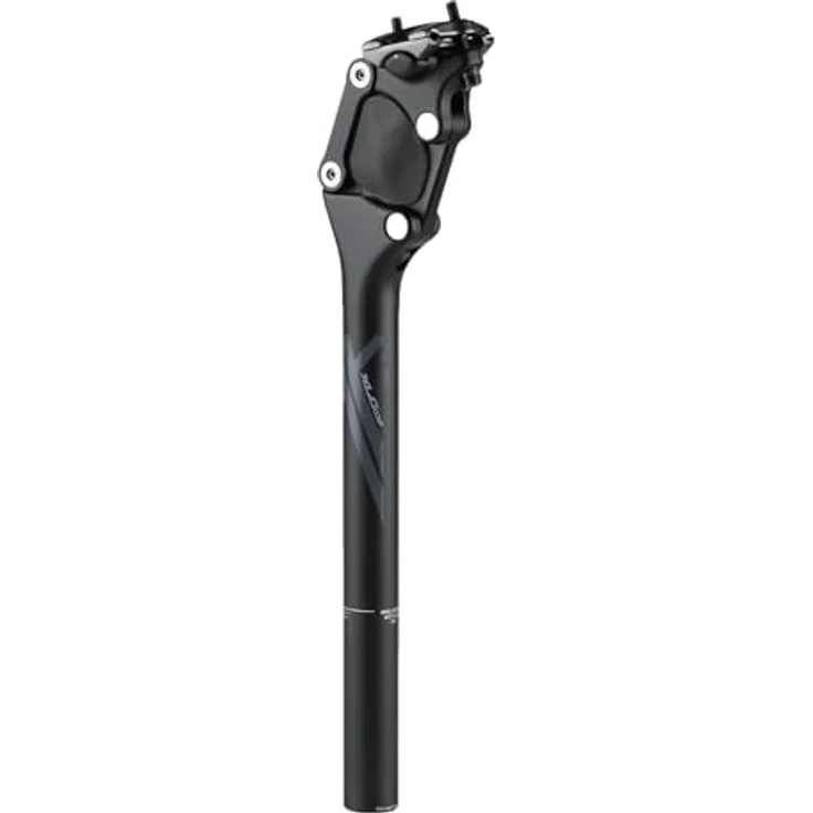 XLC SP-S07 Sattelstütze, Schwarz, 27.2mm Durchmesser, 350mm Länge, mit MCU-Dämpfung und Parallelogramm-System – Bild 1
