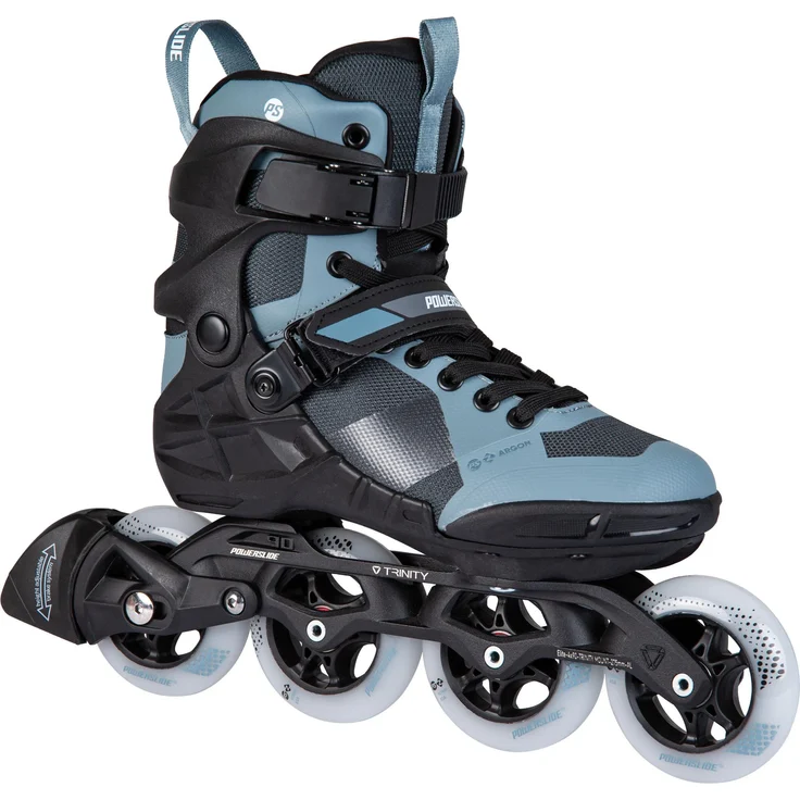 Powerslide Phuzion Argon 90, Inline Skates für Fitness mit 4x90 mm Rädern und Trinity 3-Punkt-Montage, Größe 41 – Bild 1