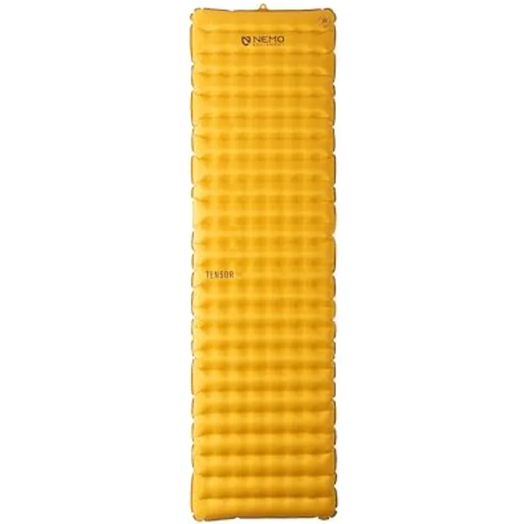 Nemo Equipment Tensor Trail Isomatte, leichte 3-Season Matte mit R-Wert 2,8, Mumienform, verschiedene Längen und Breiten, inkl. Vortex Pumpsack