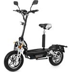 Viron VR-1500-EEC, Elektroroller 1000W E-Scooter mit Straßenzulassung, 35 km/h, faltbar, schwarz